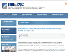 Tablet Screenshot of cositcadiz.org